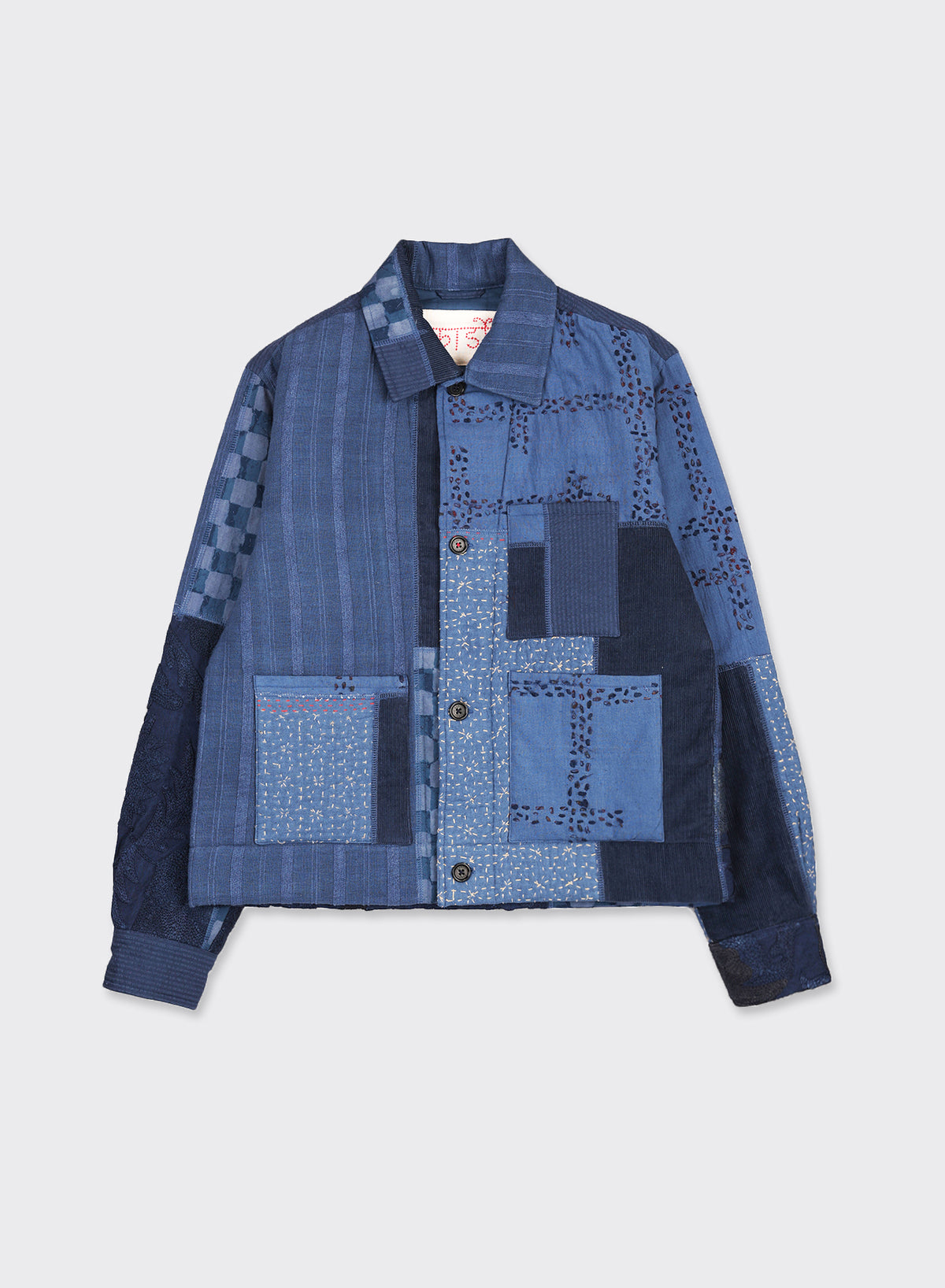Kardo - Bodhi Jacket in Indigo Patchwork