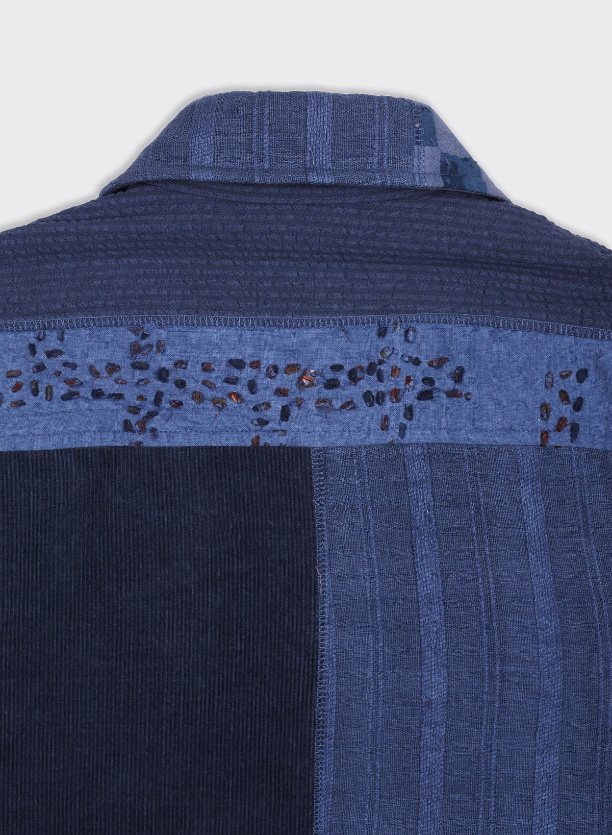 Kardo - Bodhi Jacket in Indigo Patchwork