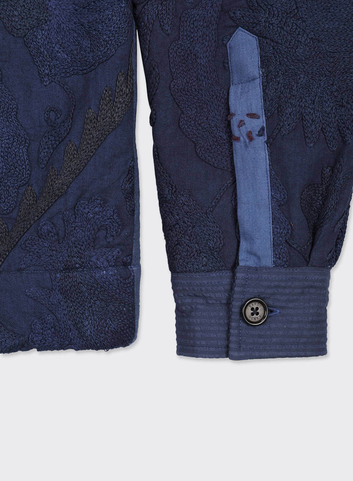 Kardo - Bodhi Jacket in Indigo Patchwork