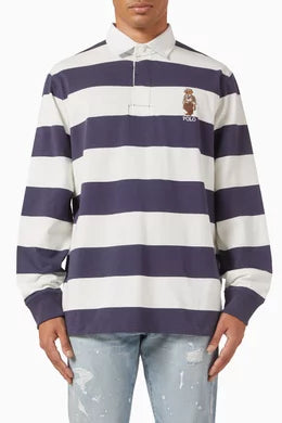 Polo Ralph Lauren - Classic Fit Polo Bear Rugby Shirt Navy