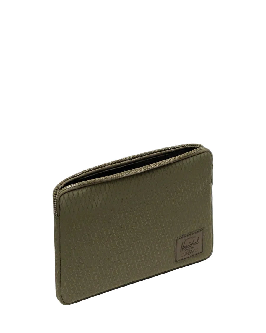 Herschel - Anchor Sleeve (14 Inch) Ivy Green Diamond