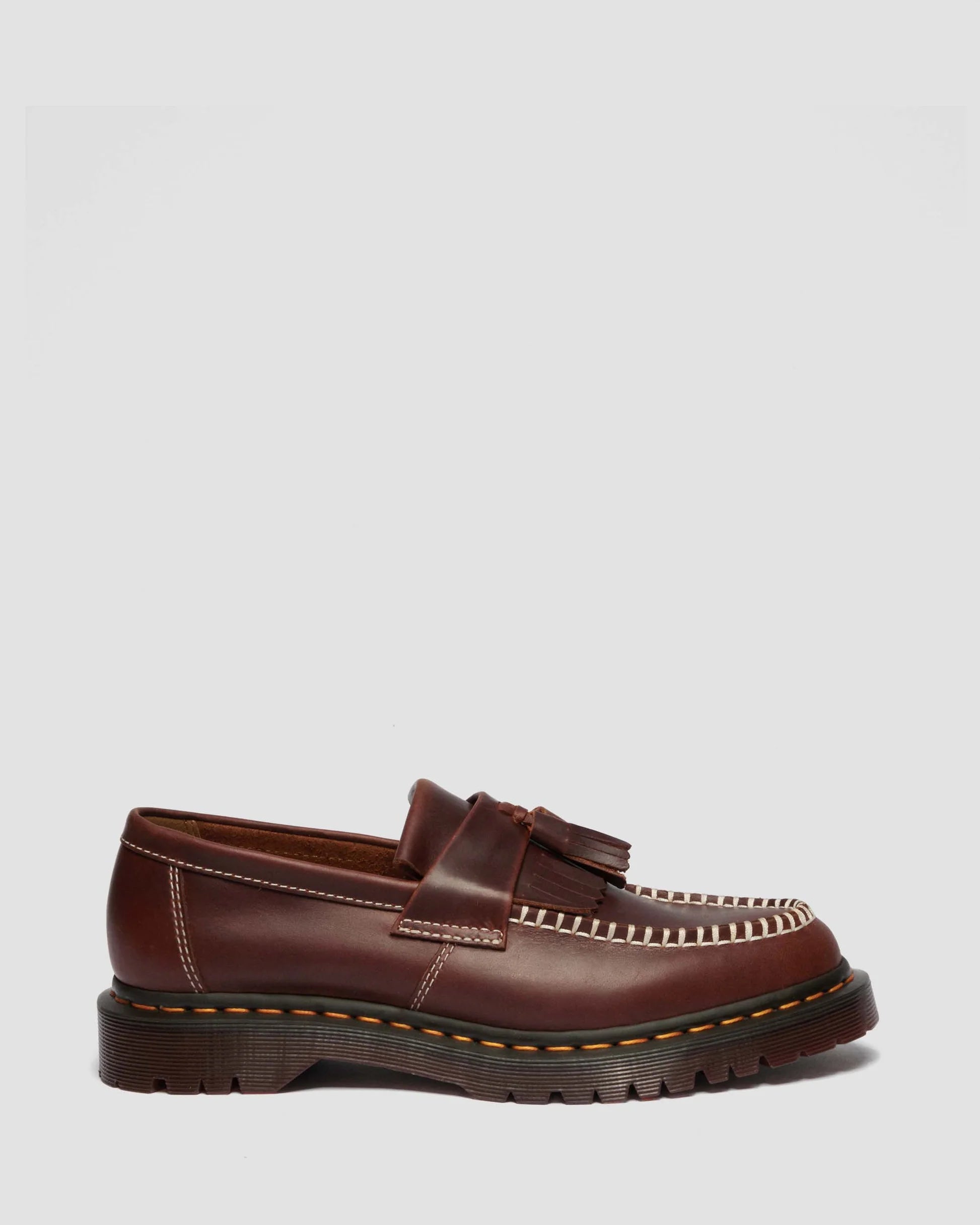 Dr. Martens - Adrian Tassel Orleans Leather Loafers in Butterscotch Orleans
