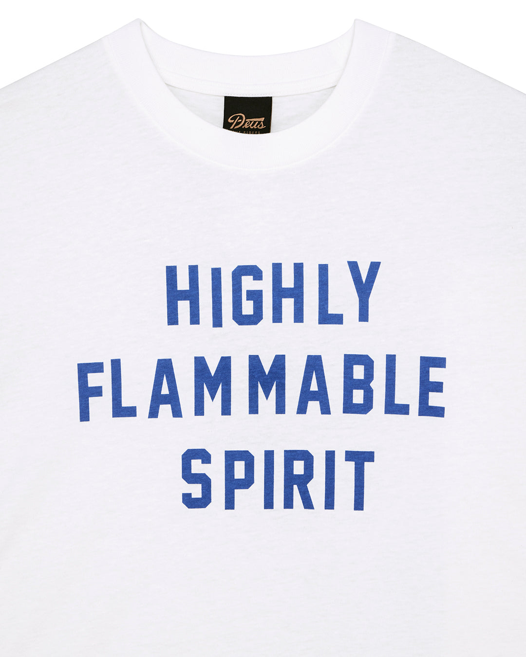 Deus ex Machina - Flamable Tee in Dirty White