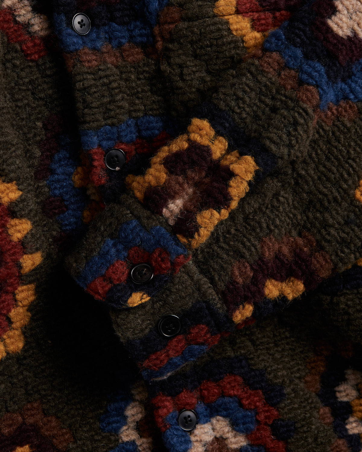 Portuguese Flannel - Grandma’s Quilt in Olive
