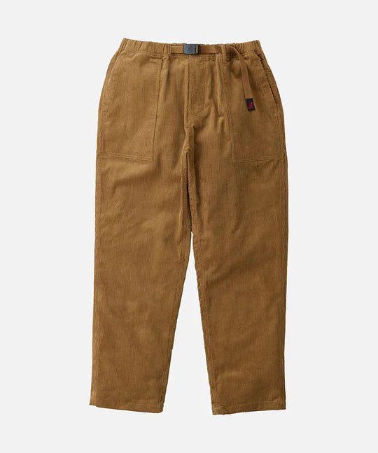 Gramicci - Corduroy Loose Tapered Ridge Pants in Brown