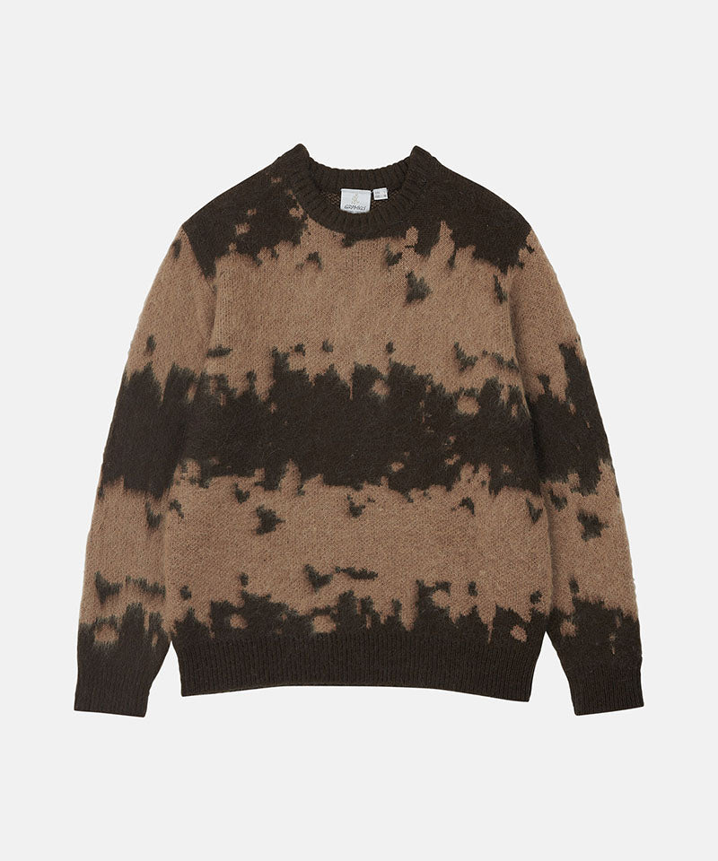 Gramicci - Mohair Splatter Sweater Taupe