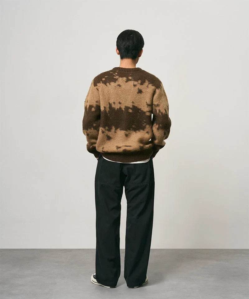 Gramicci - Mohair Splatter Sweater Taupe