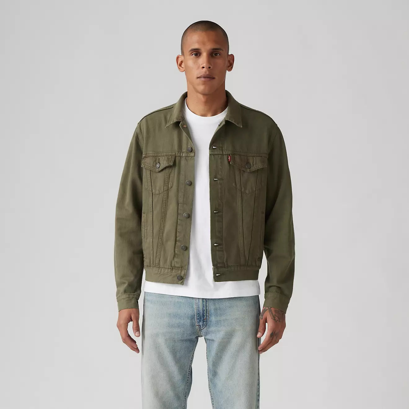 Levi’s - The Trucker Jacket in Olive Night