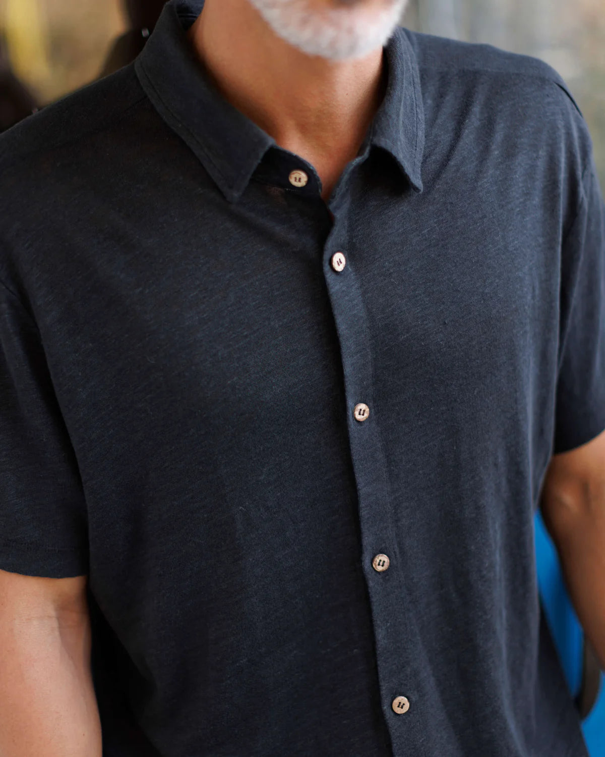 Alex Crane - Knit Ola Shirt in Night