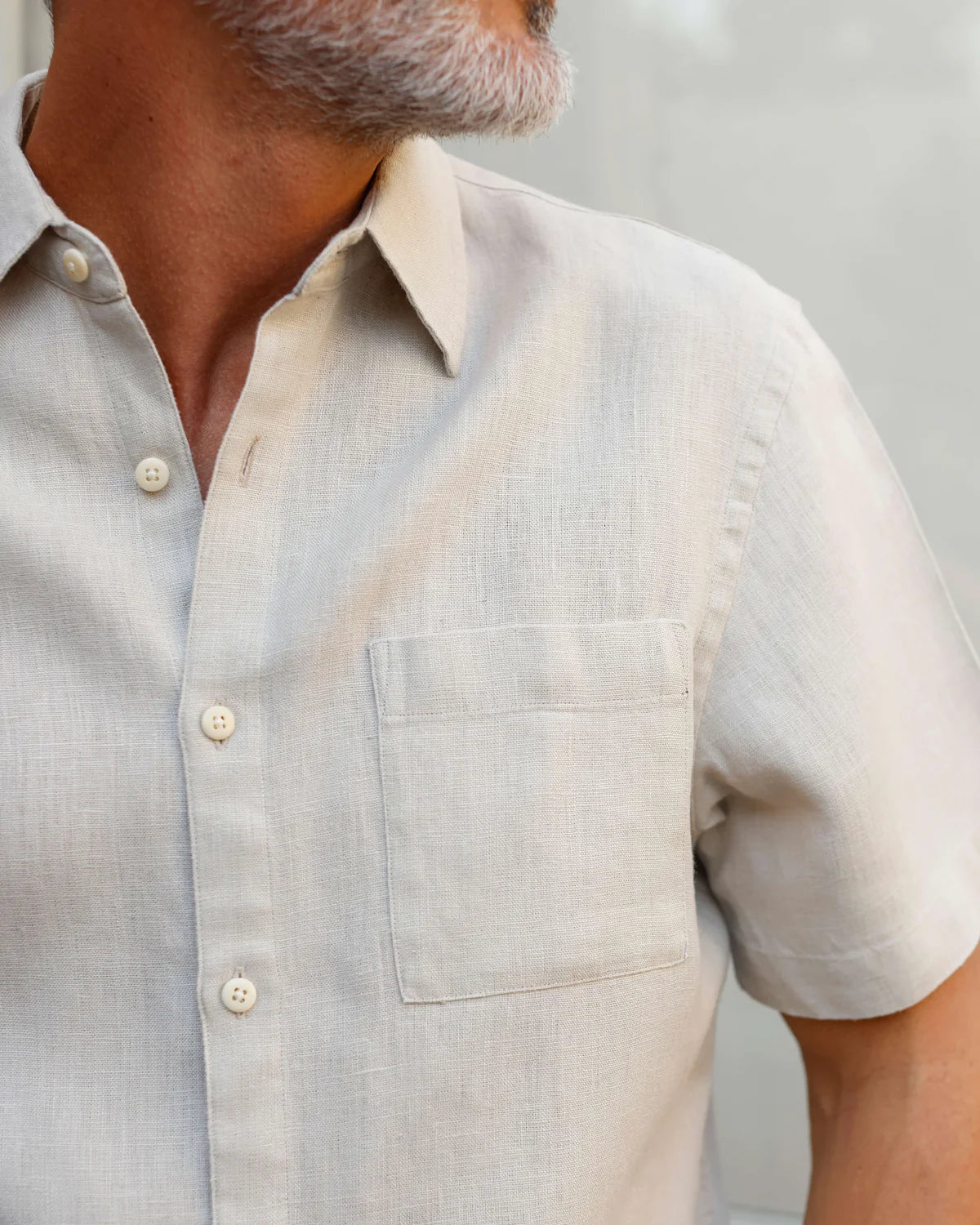 Alex Crane - Ola Shirt in Bone