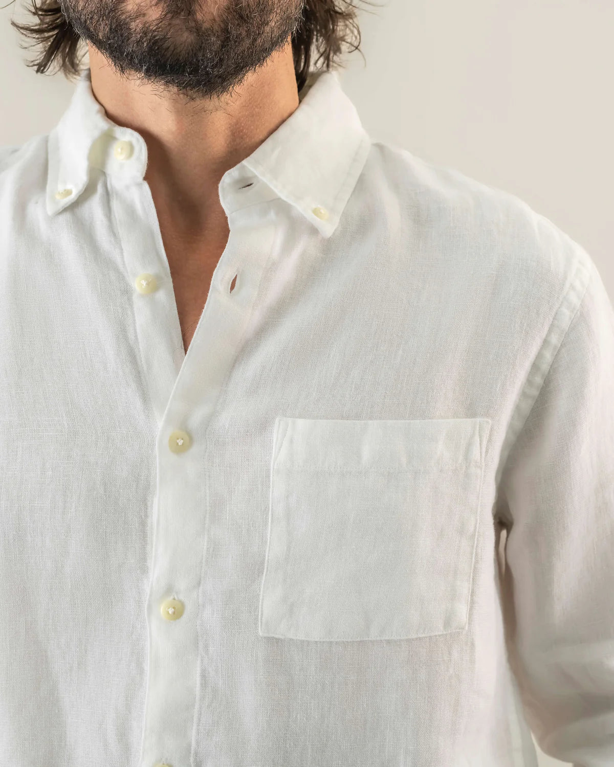 Alex Crane - Playa Shirt in Snow