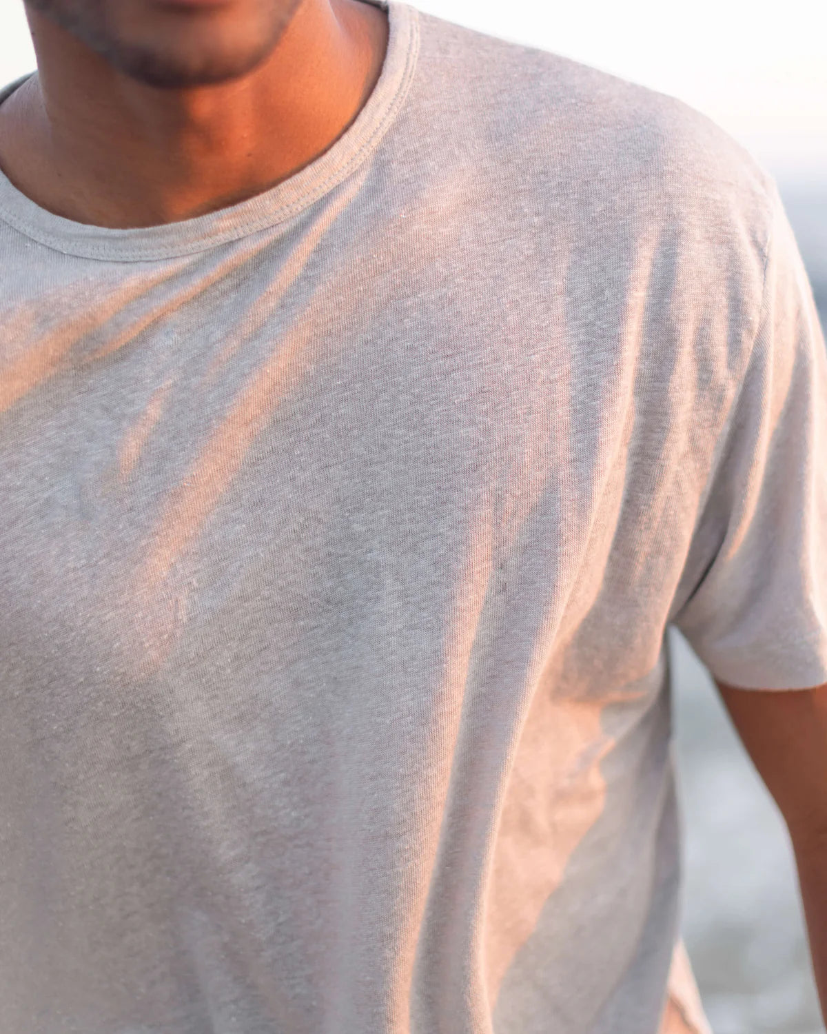 Alex Crane - Sun Tee in Bone