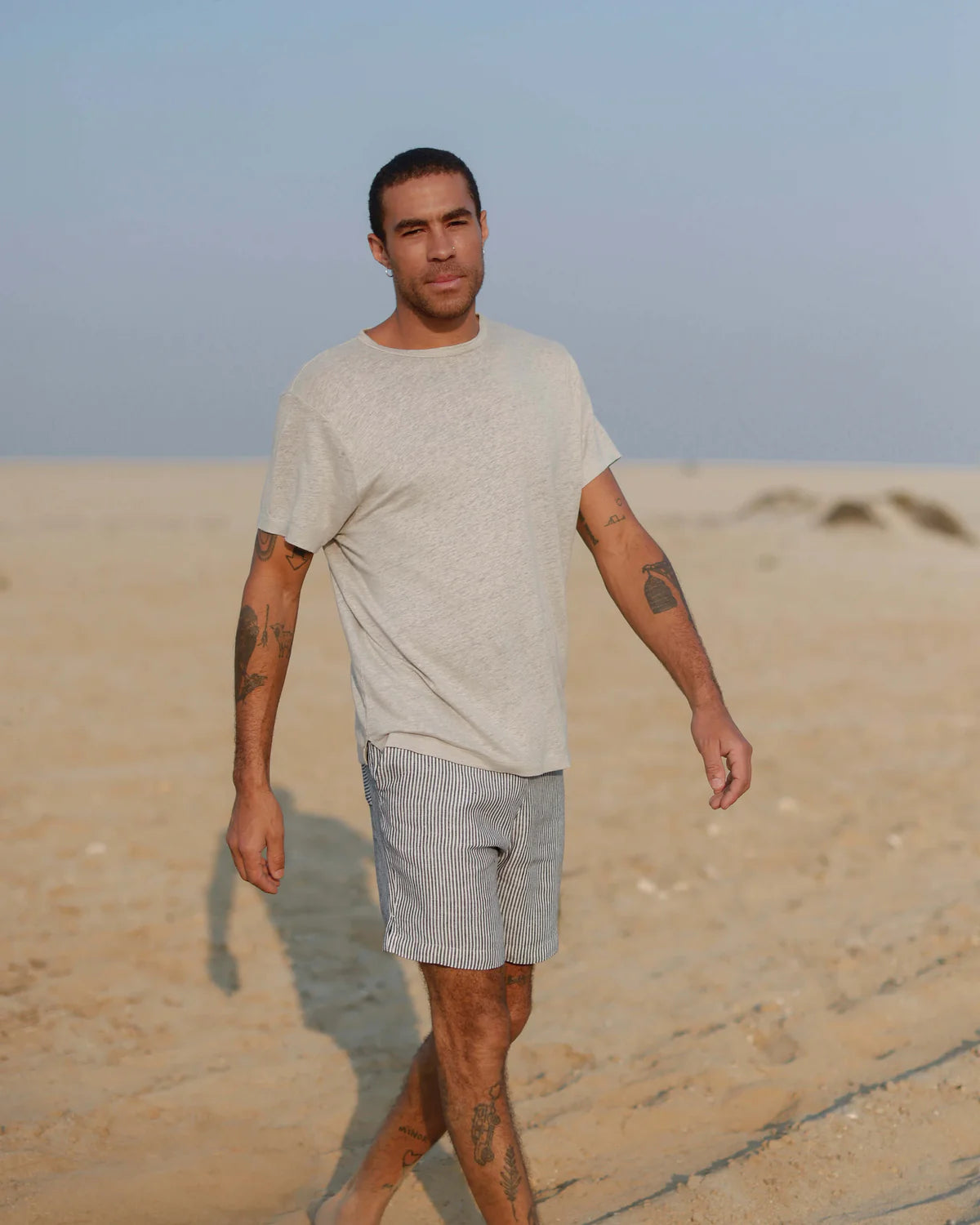 Alex Crane - Sun Tee in Bone