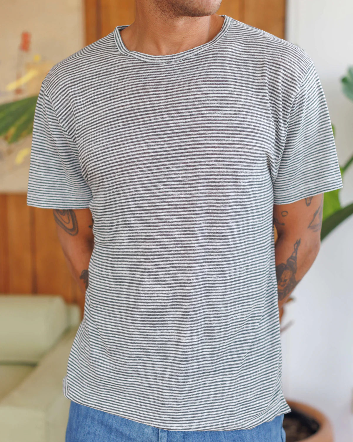 Alex Crane - Sun Tee in Lines