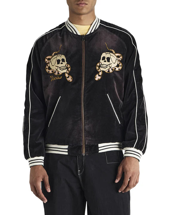 Deus Ex Machina - Reversable Impermanent Resonance Jacket in Liquorice-Downtown