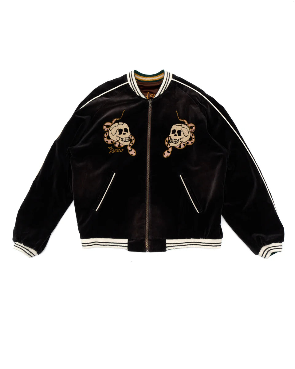 Deus Ex Machina - Reversable Impermanent Resonance Jacket in Liquorice-Downtown