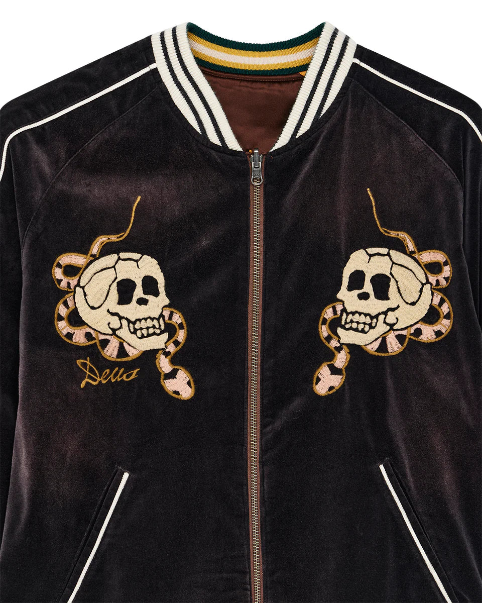 Deus Ex Machina - Reversable Impermanent Resonance Jacket in Liquorice-Downtown