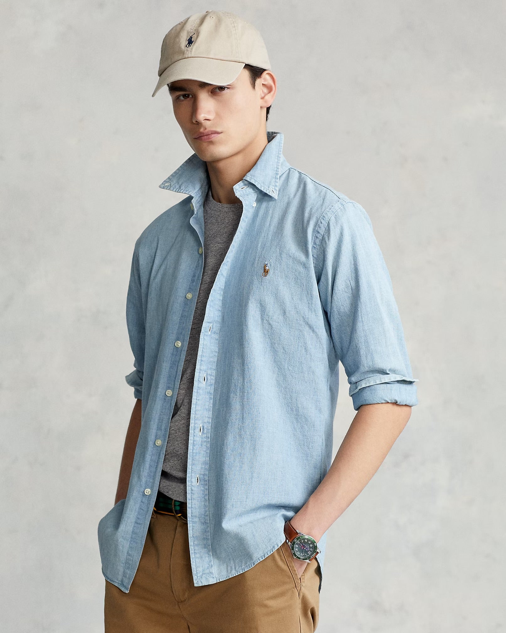Polo Ralph Lauren - Classic Fit Indigo Chambray Shirt