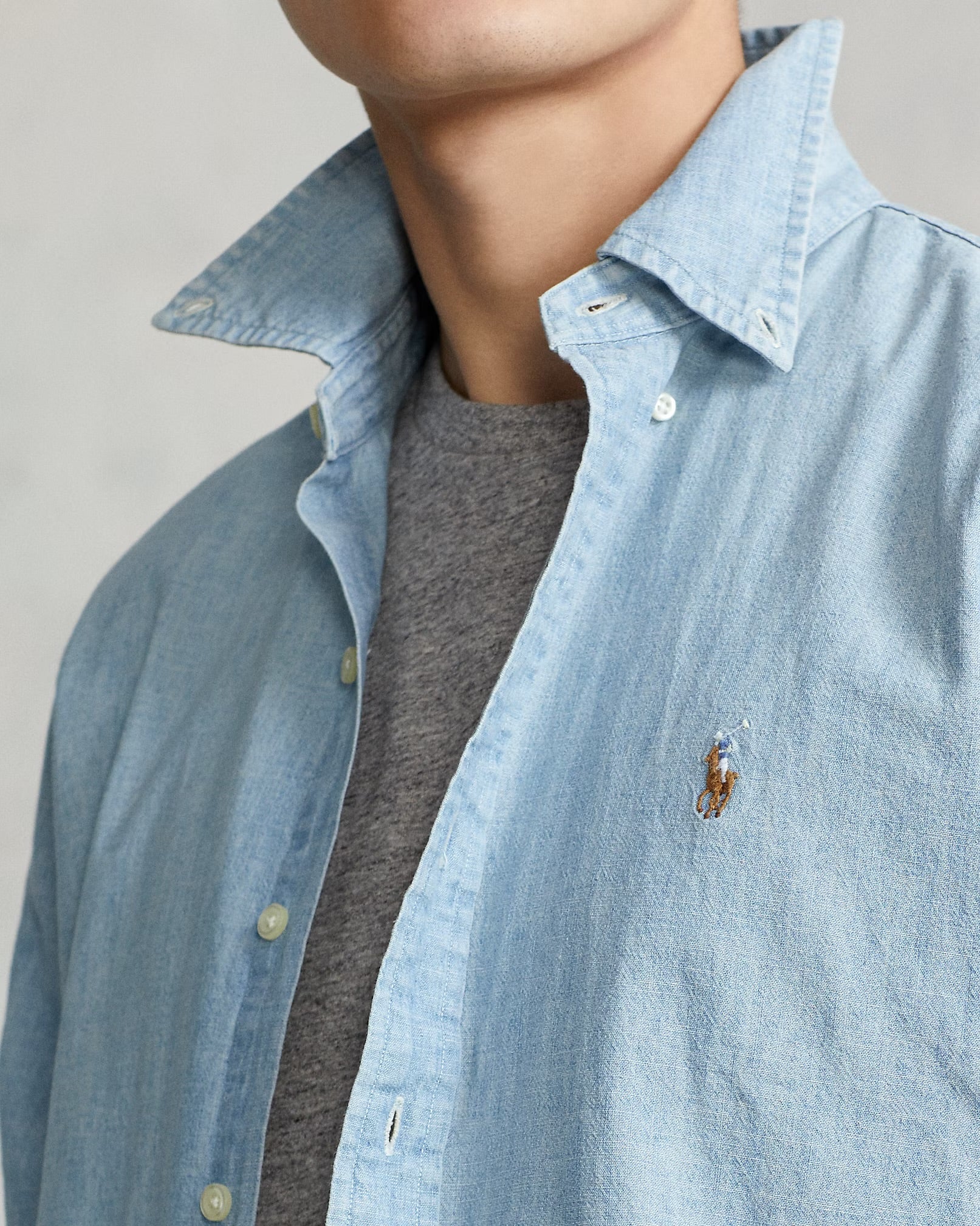 Polo Ralph Lauren - Classic Fit Indigo Chambray Shirt
