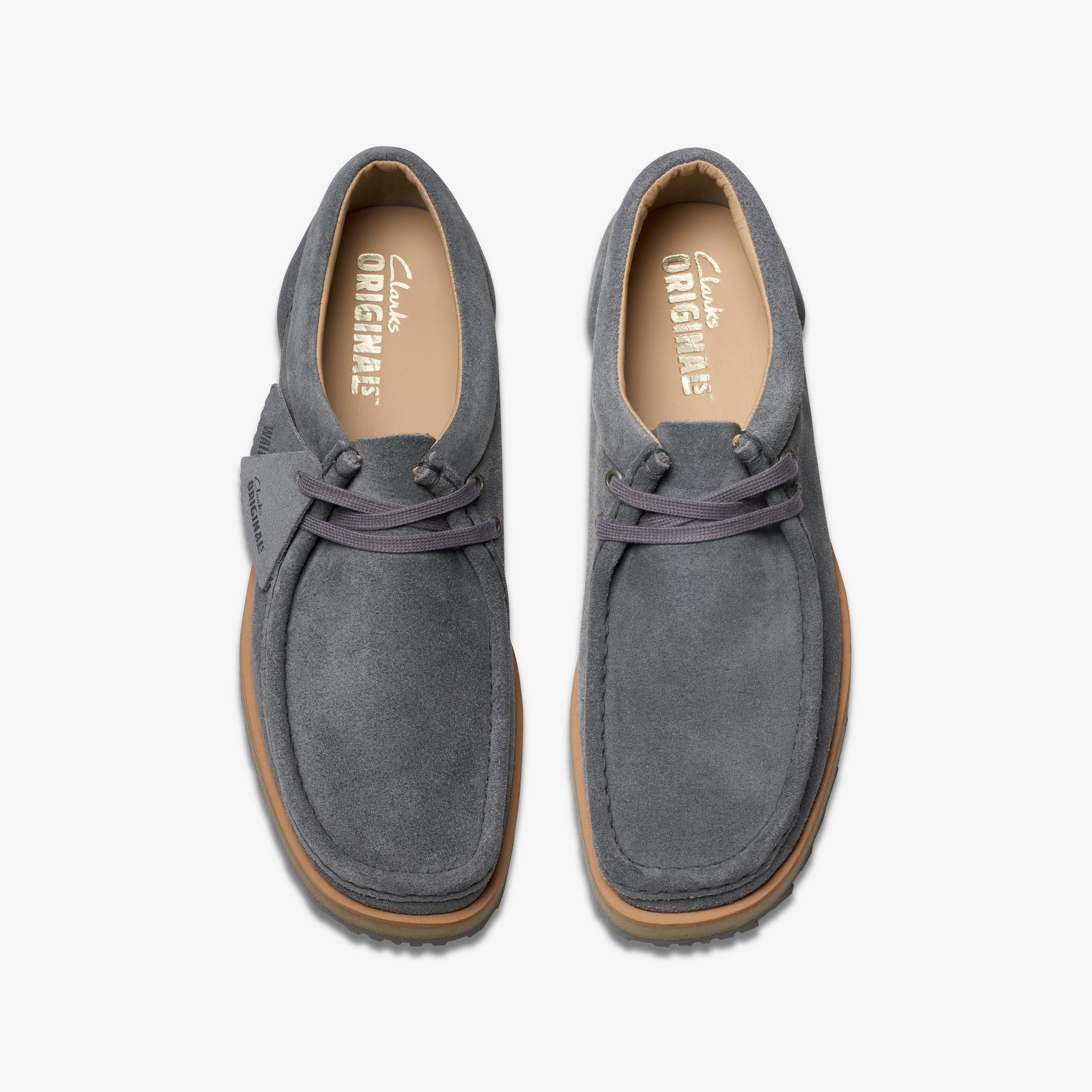 Clarks - Walla Scout Lo in Grey Suede