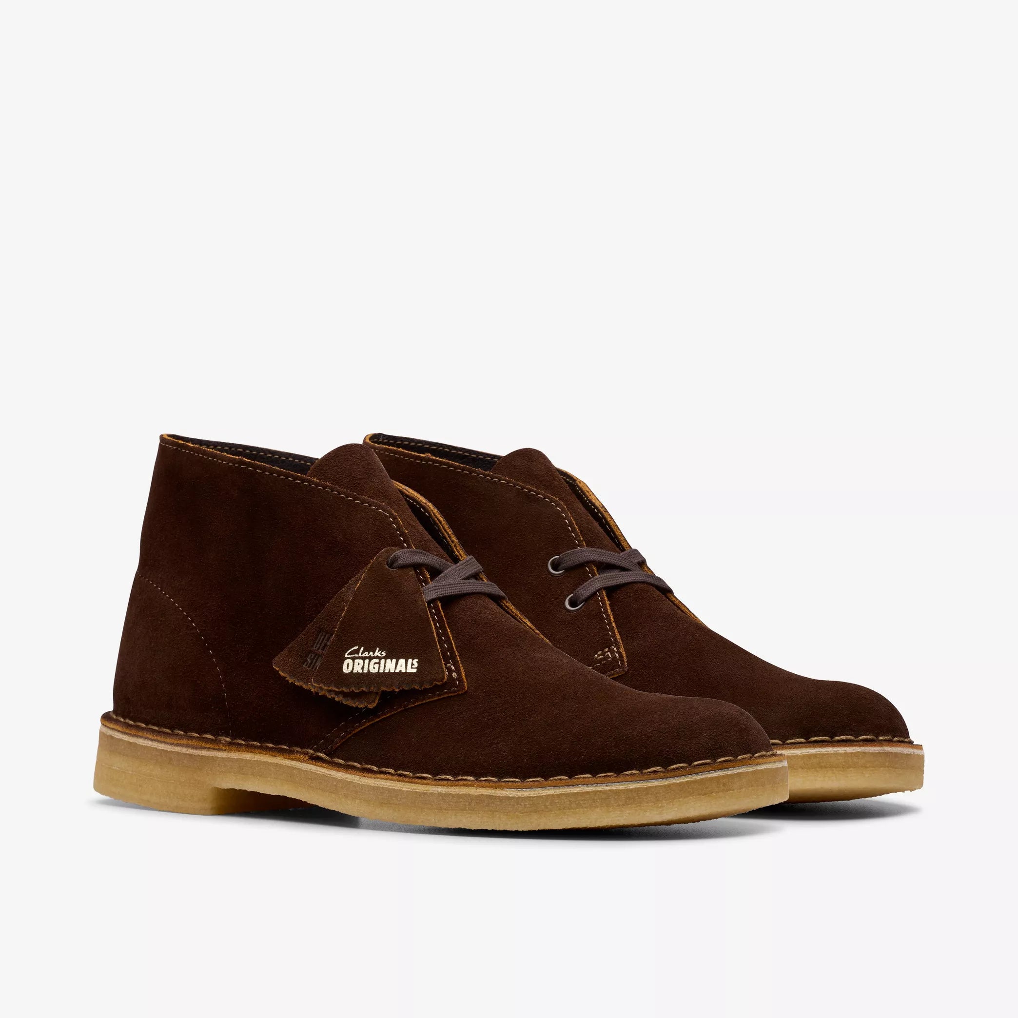 Clarks - Desert Boot in Brown/Chestnut Suede