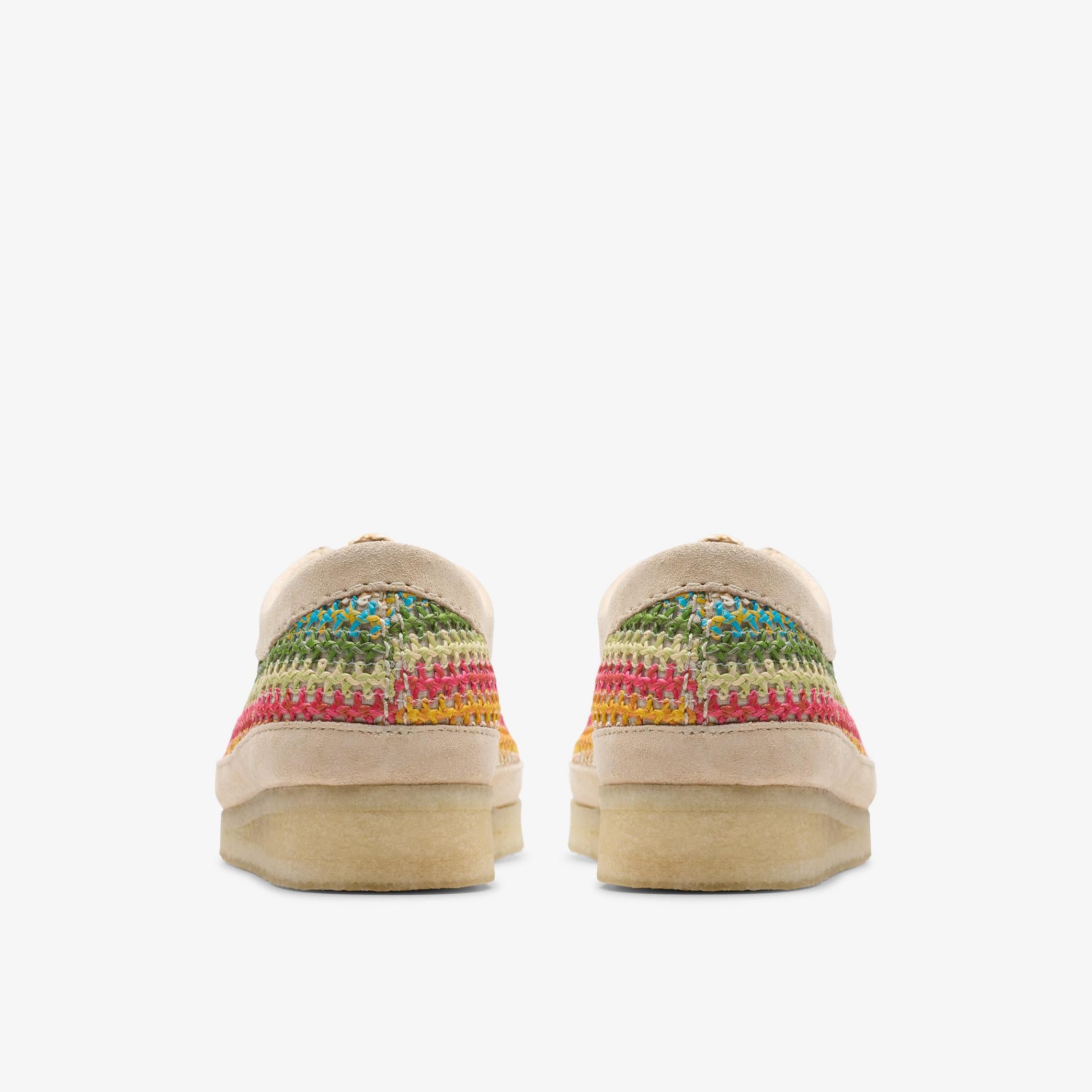 Clarks - Wallabee Multicolour Raffia