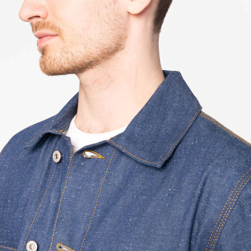 Naked & Famous - Chore Coat in Workforce Selvedge