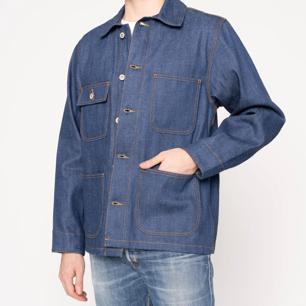 Naked & Famous - Chore Coat in Workforce Selvedge