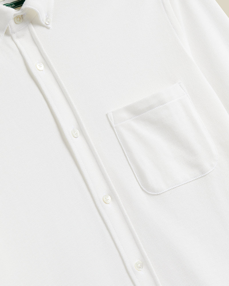 Portuguese Flannel - Polo Shirt in White
