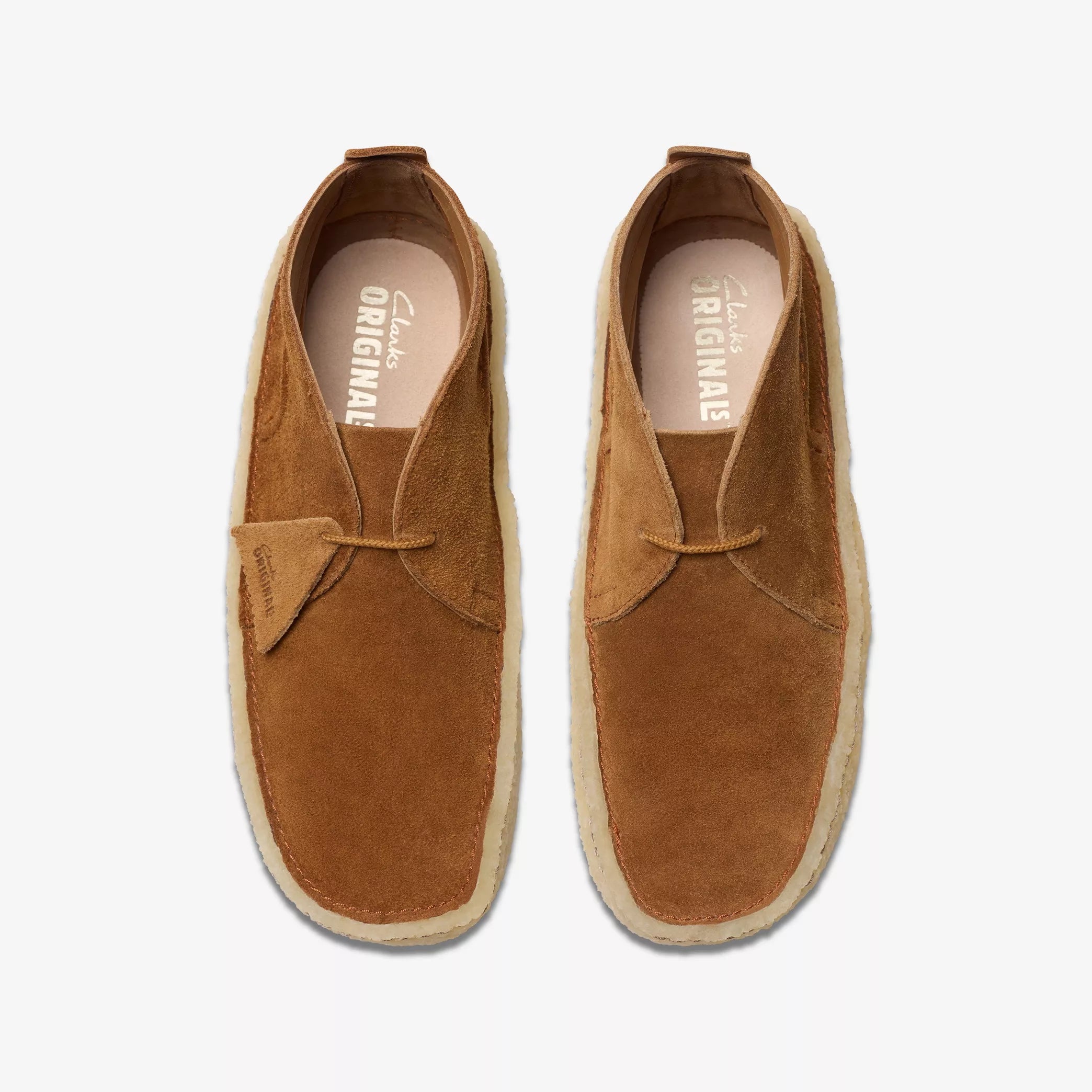 Clarks - Desert Rain in Dark Cola Suede