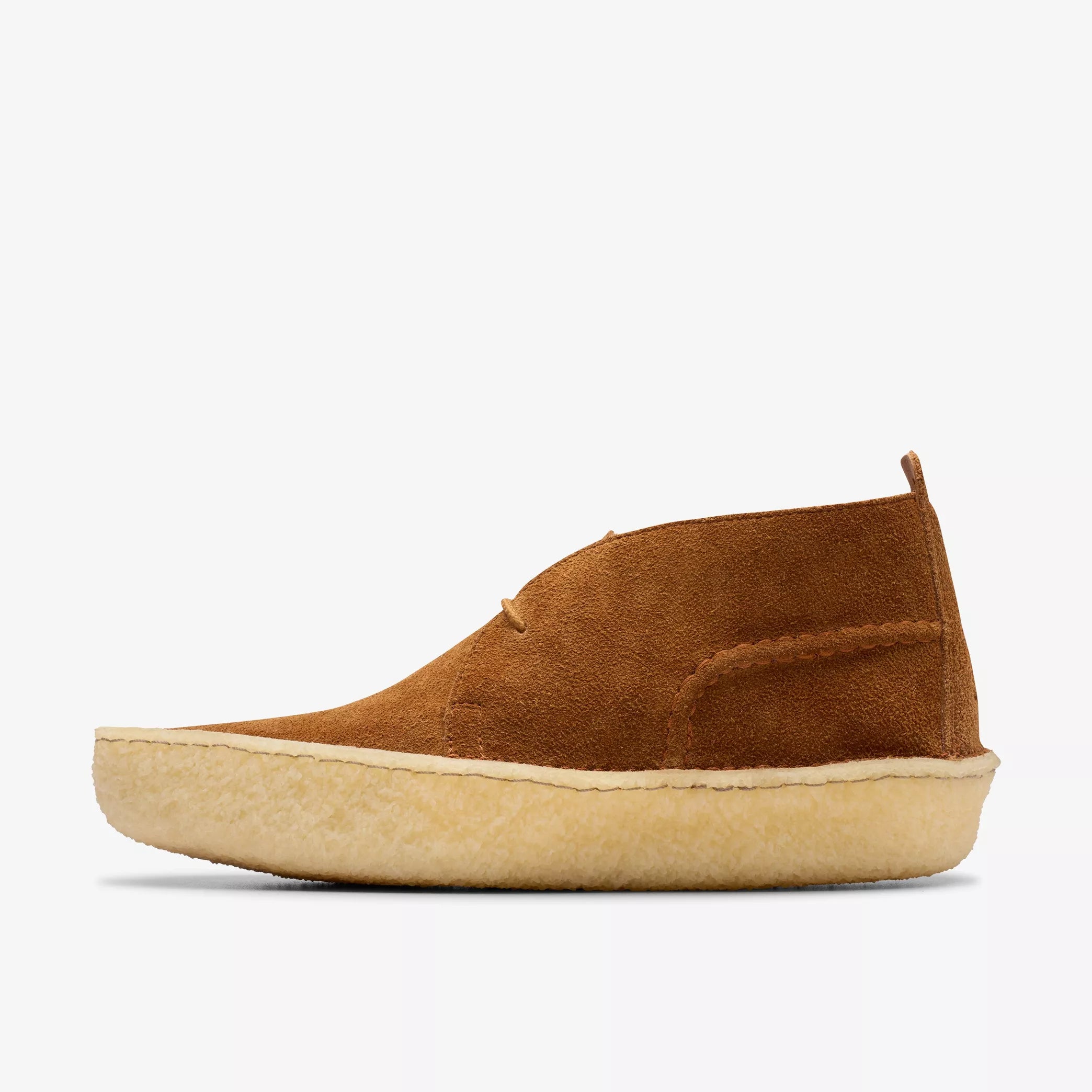 Clarks - Desert Rain in Dark Cola Suede