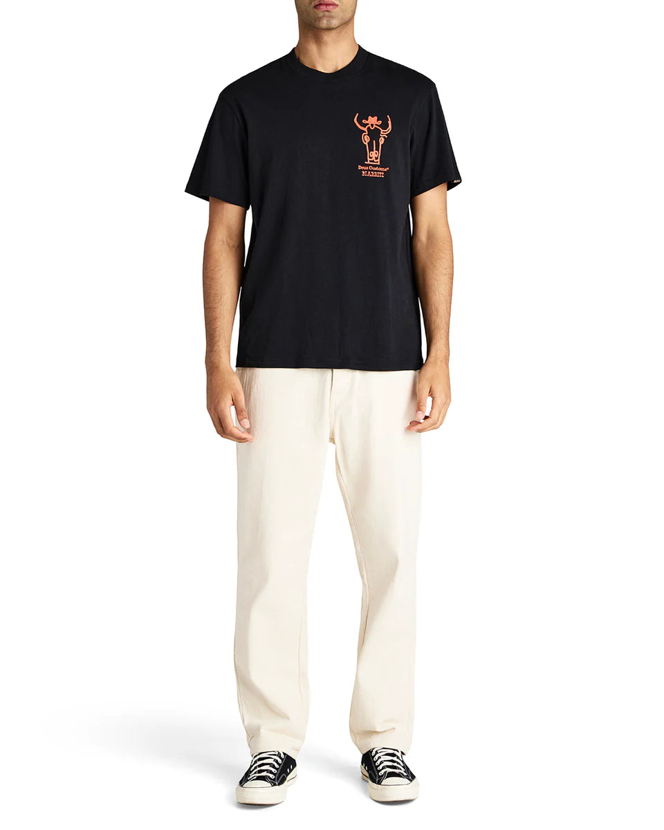 Deus Ex Machina - Showdown Tee in Black