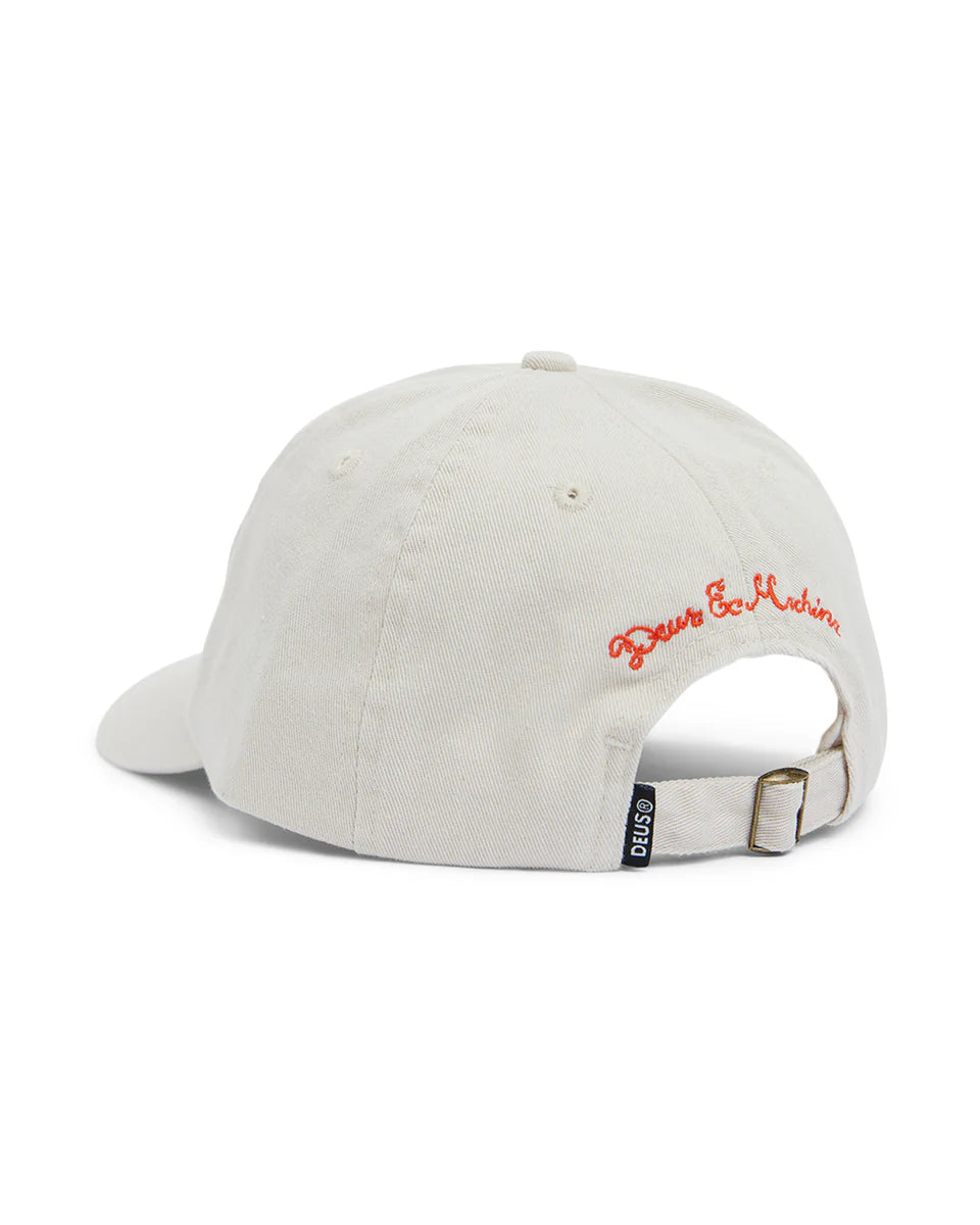 Deus Ex Machina - Single Fin Dad Cap in White