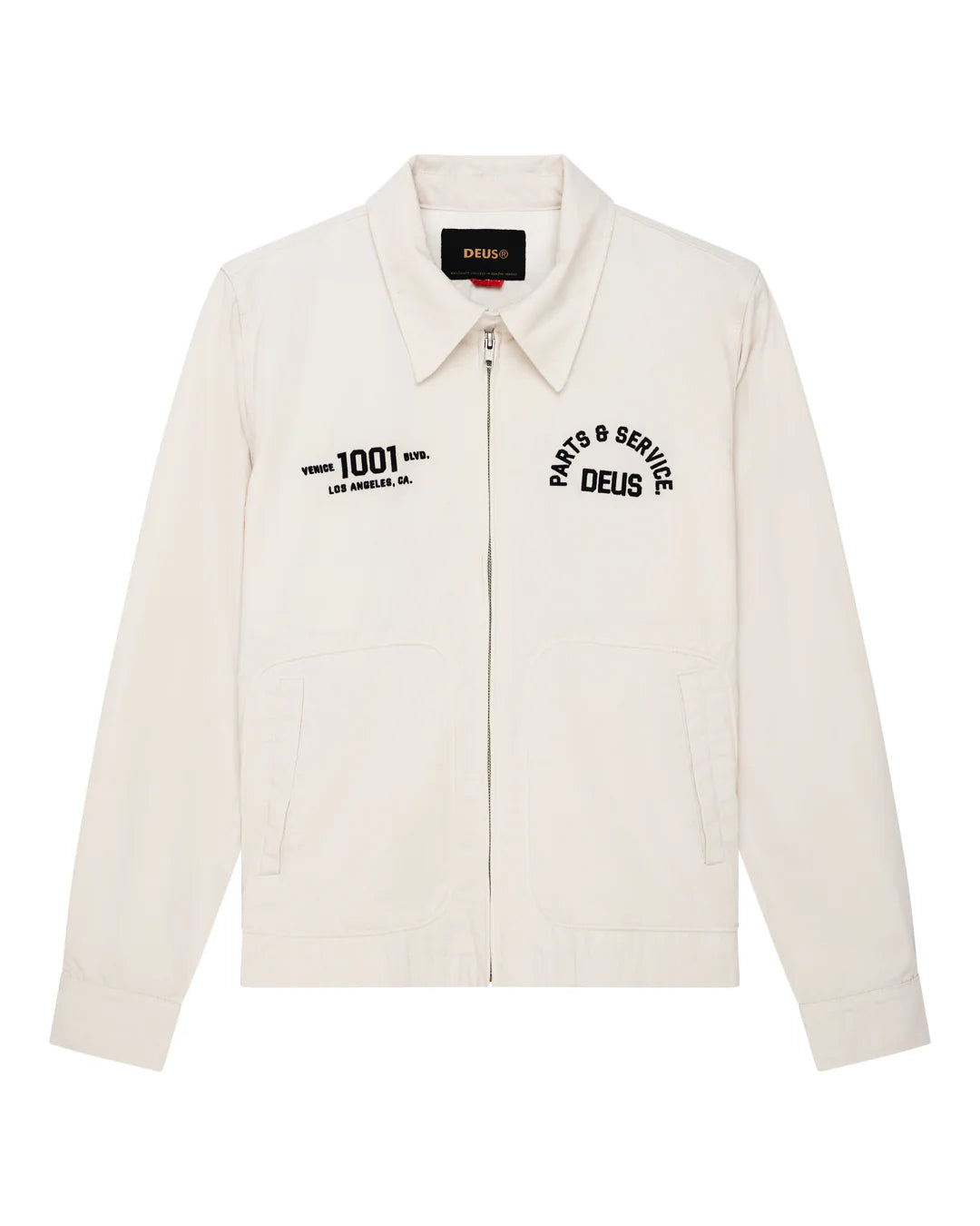Deus Ex Machina - Teller Drizzler Jacket in Vintage White