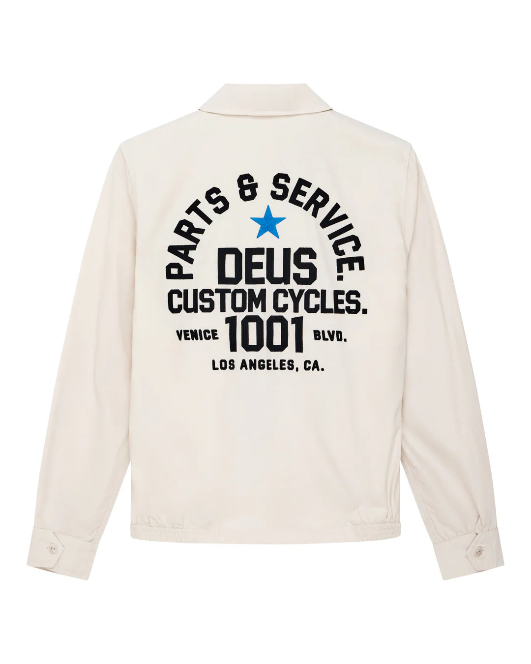 Deus Ex Machina - Teller Drizzler Jacket in Vintage White