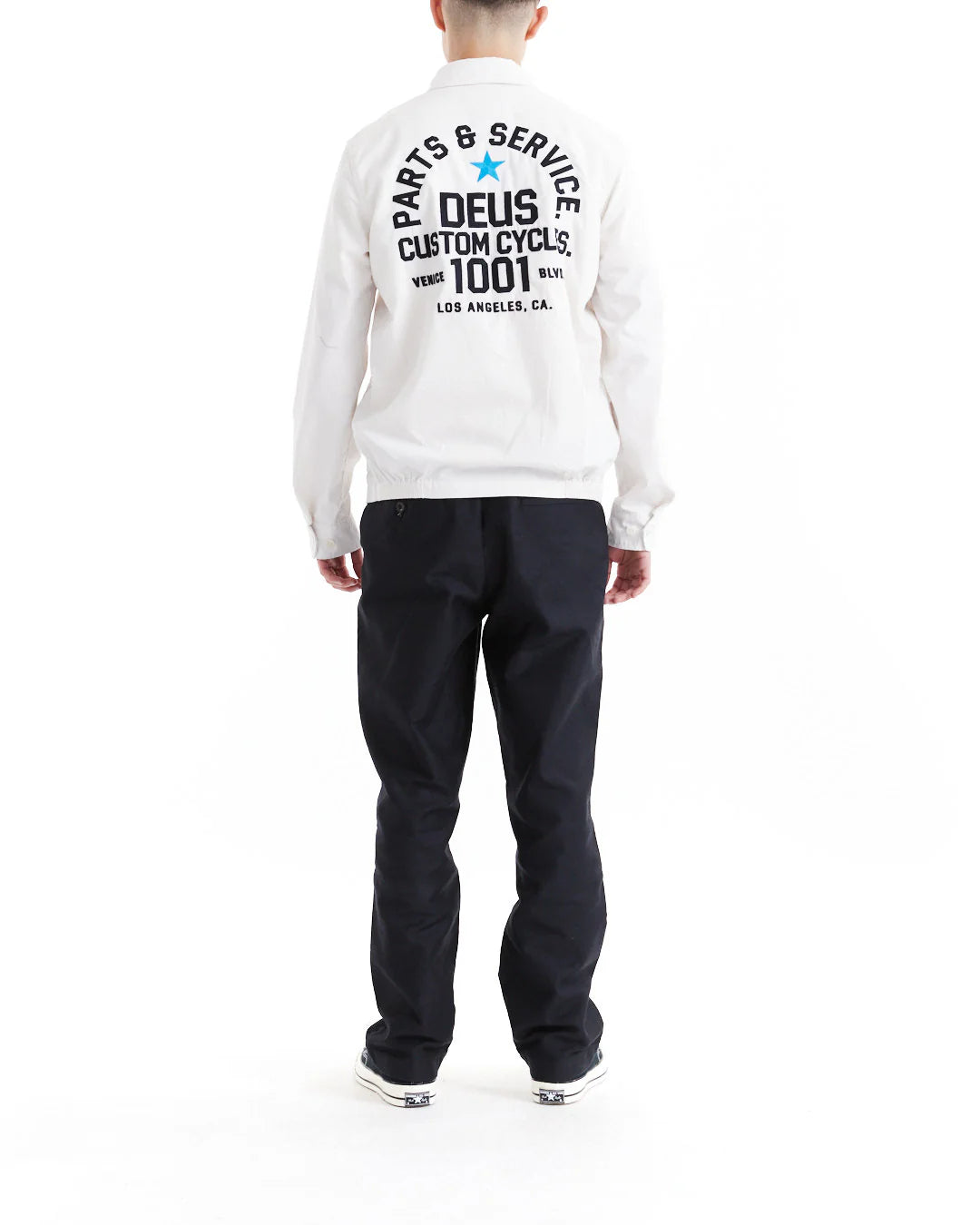 Deus Ex Machina - Teller Drizzler Jacket in Vintage White