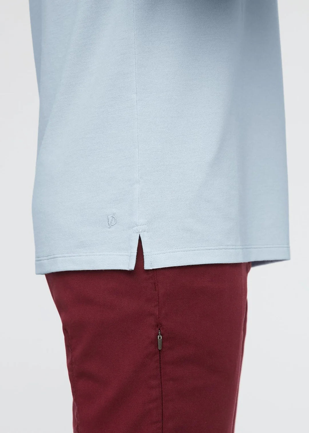 DUER - Air Flow Pique Polo in Haze Blue