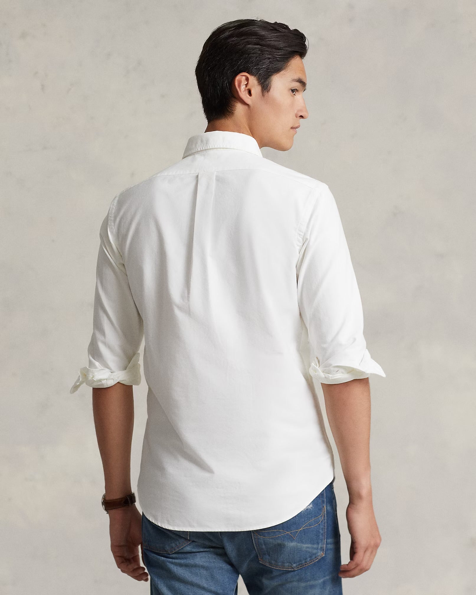 Polo Ralph Lauren - Iconic Oxford in White Classic Fit