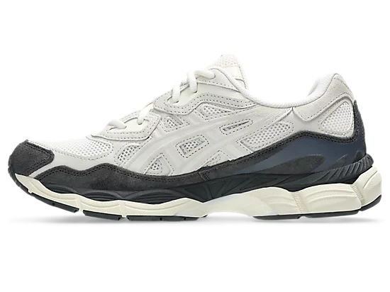 Asics- GEL-NYC in White and Smoke Grey
