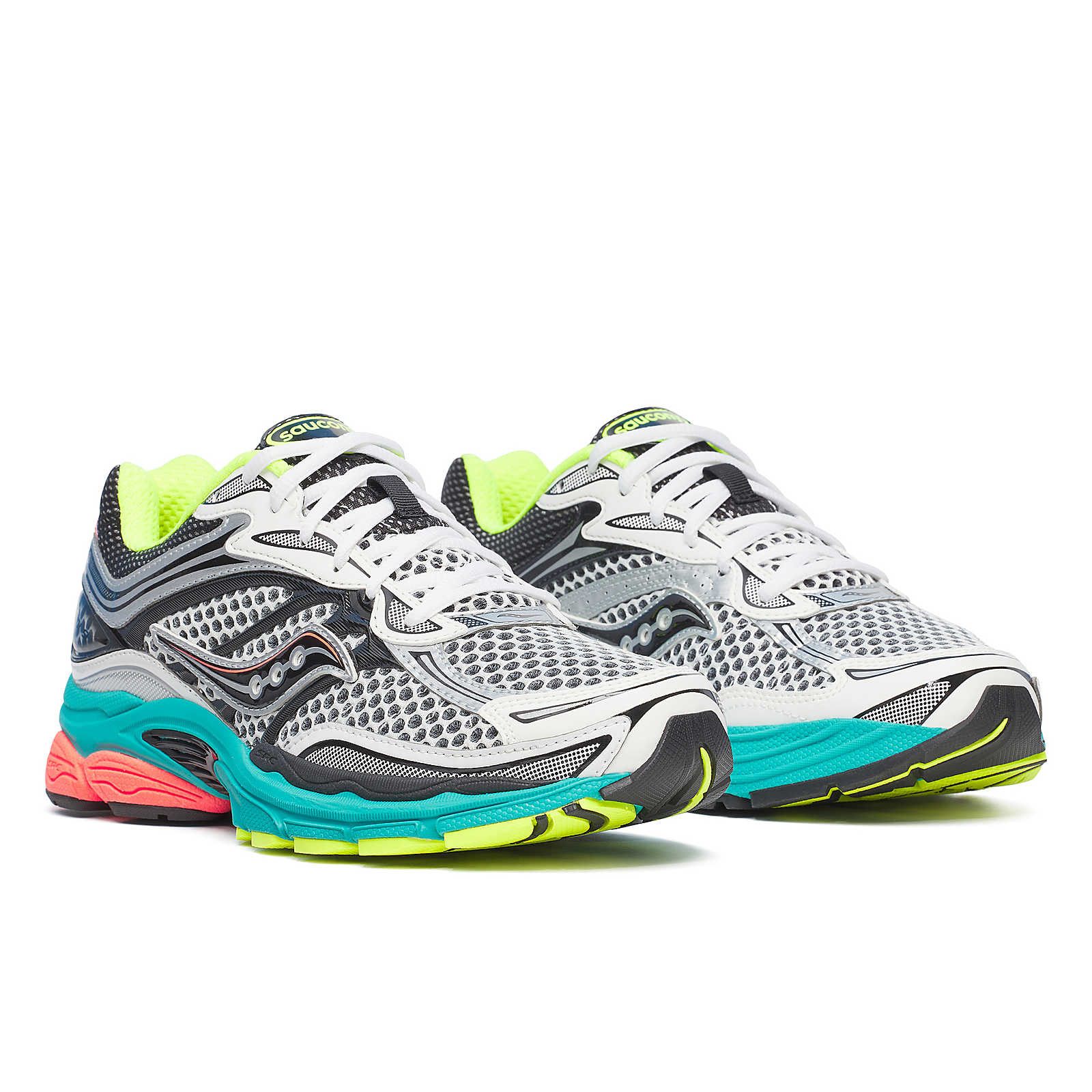 Saucony - ProGrid Omni 9 in Silver/Mutant
