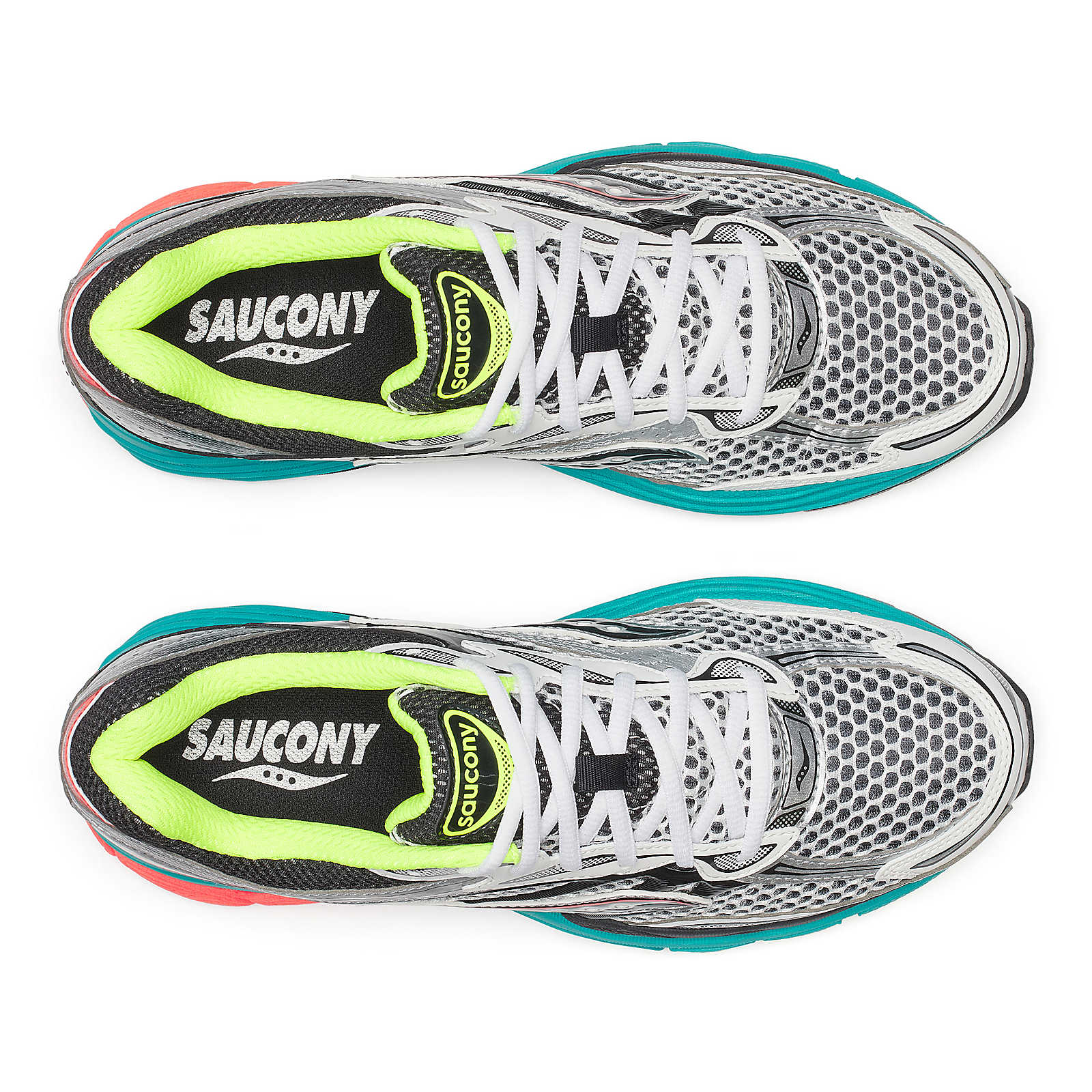 Saucony - ProGrid Omni 9 in Silver/Mutant