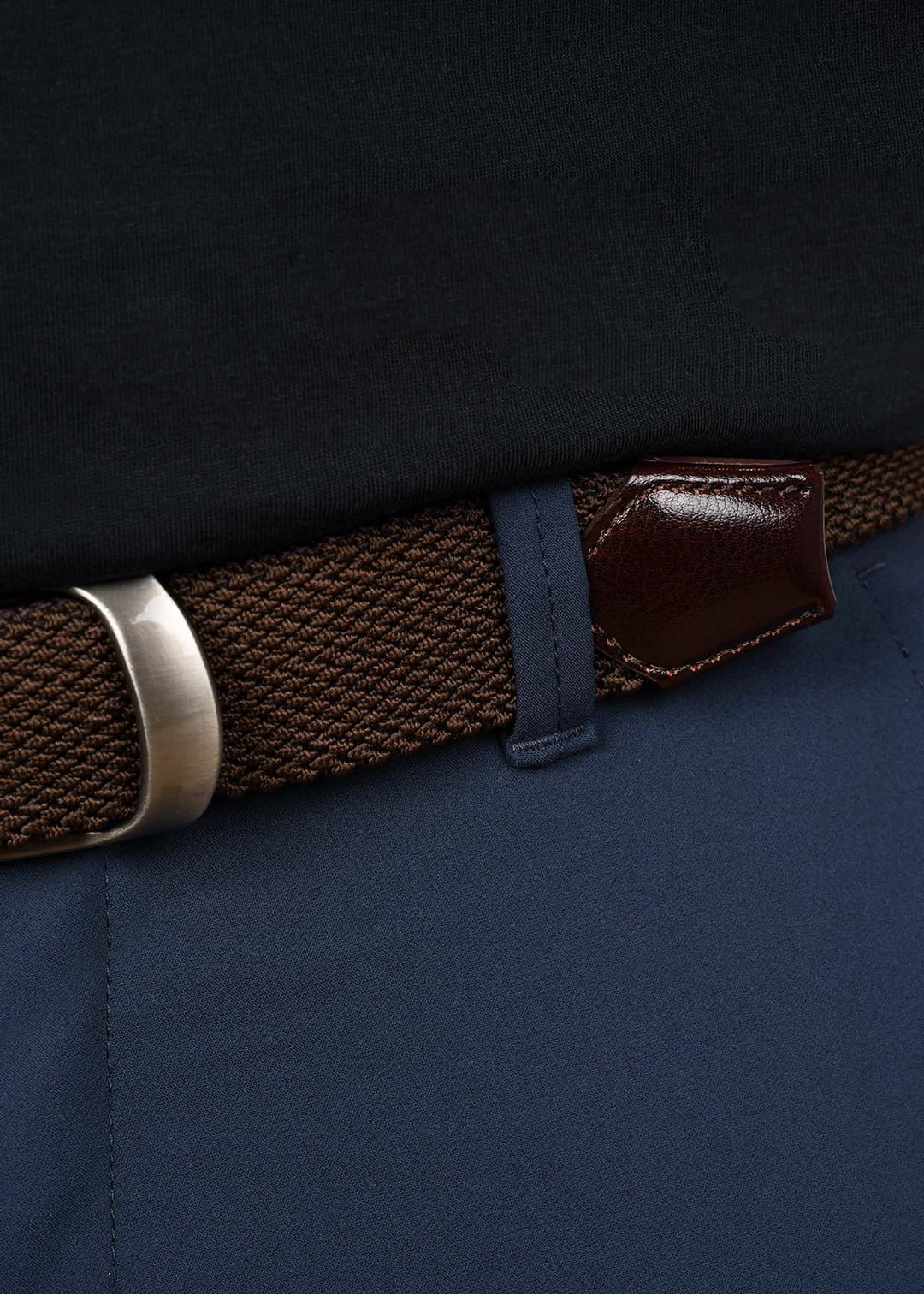 Duer - Performance Stretch Belt in Brown