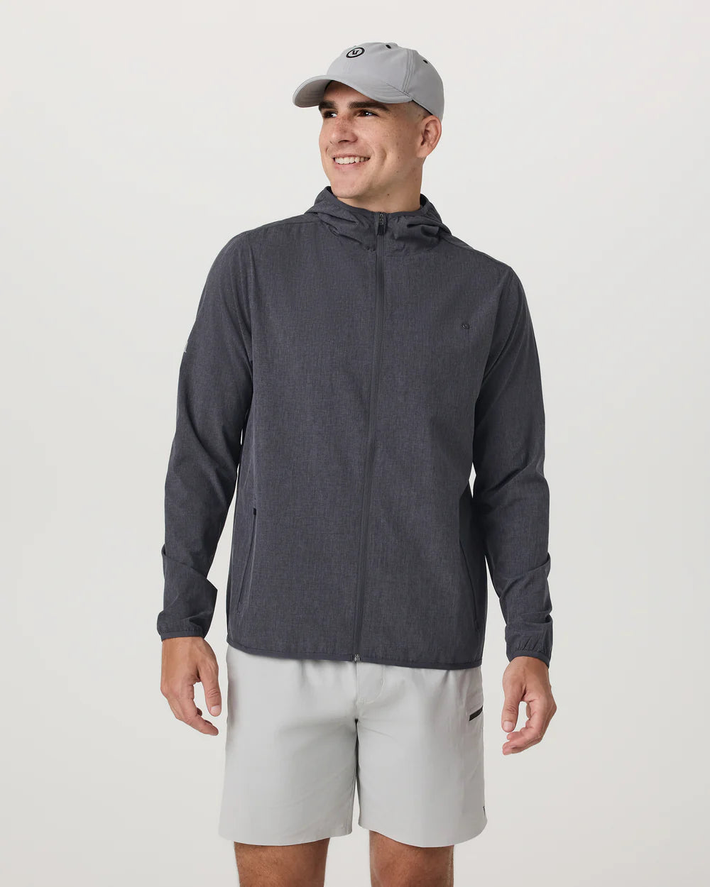Vuori - Outdoor Trainer Shell in Moonlight Linen Texture