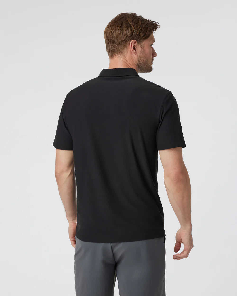 Vuori - Strato Tech Polo in Black