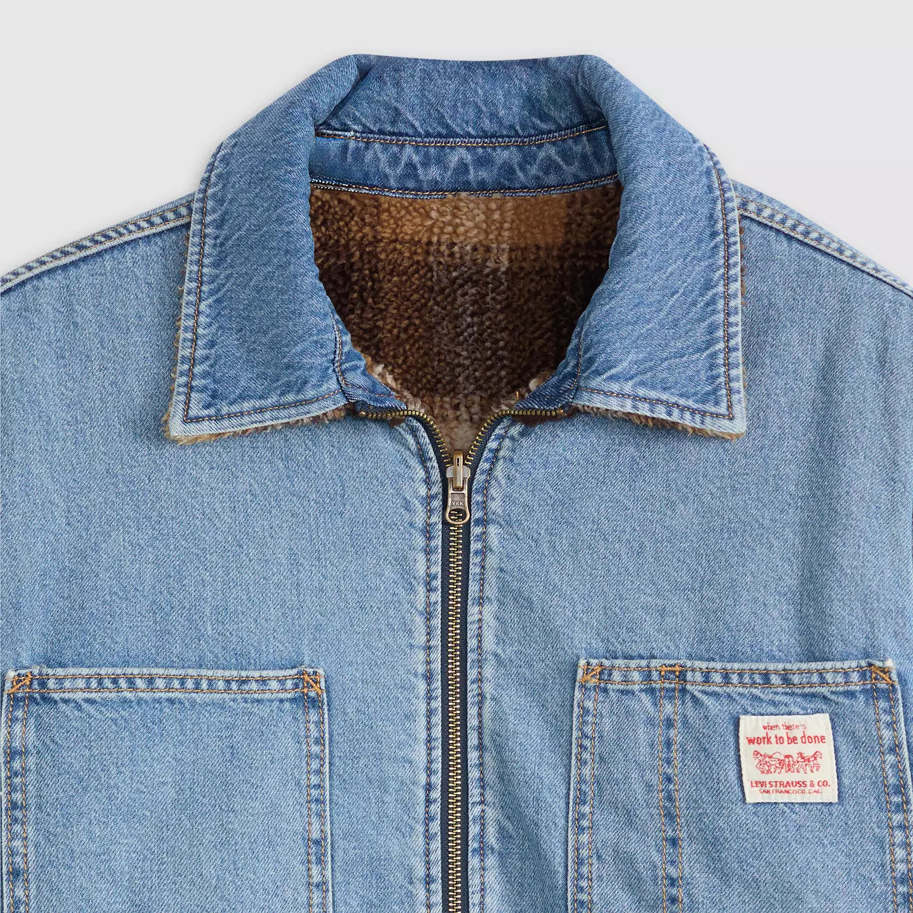 Levi’s - Reversible Shacket in Early Morning Worker