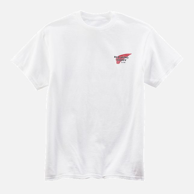 Red Wing - Classic Logo T-Shirt in White