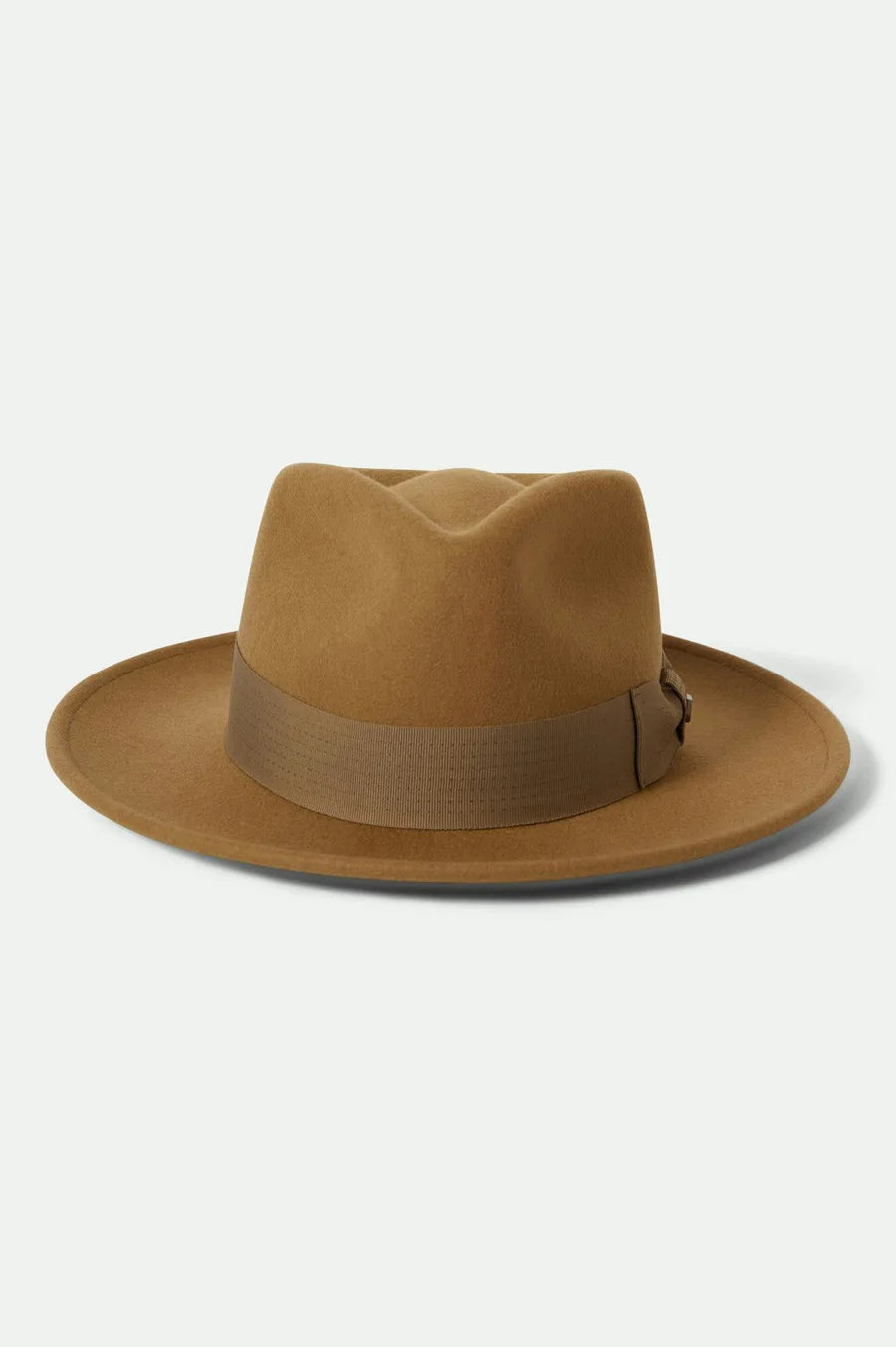 Brixton - Swindle Convertabrim Fedora in Antique Bronze
