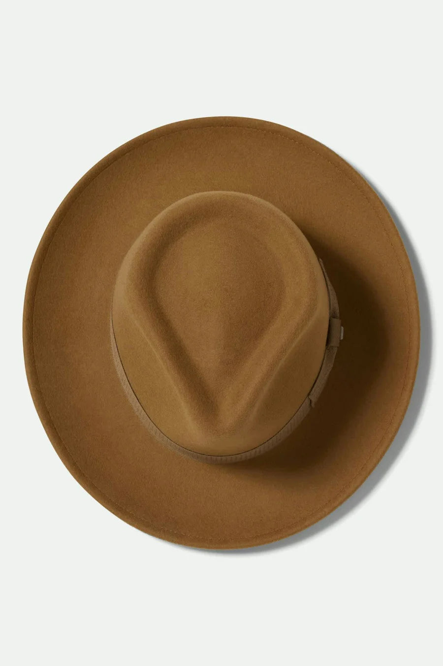 Brixton - Swindle Convertabrim Fedora in Antique Bronze