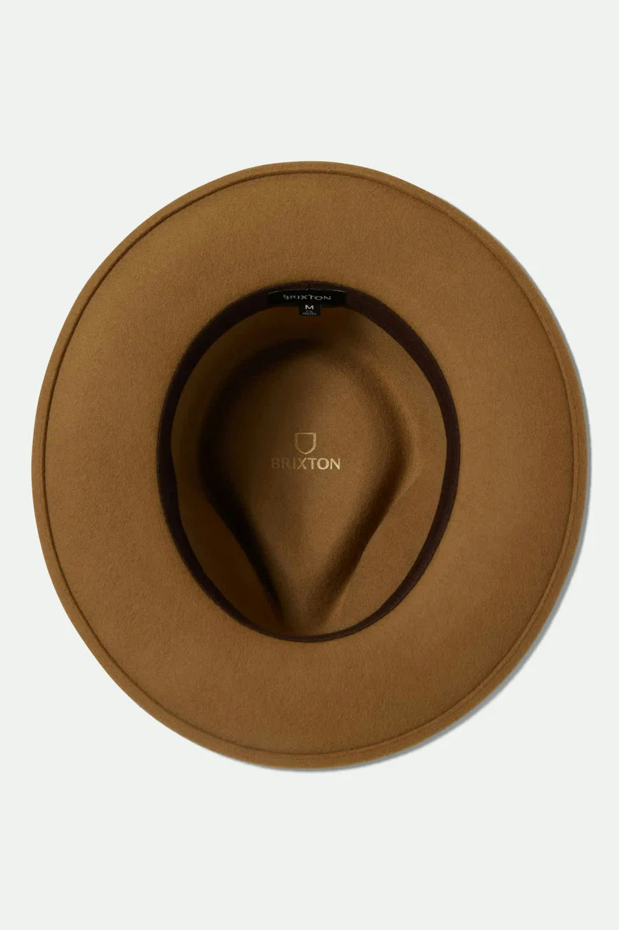Brixton - Swindle Convertabrim Fedora in Antique Bronze