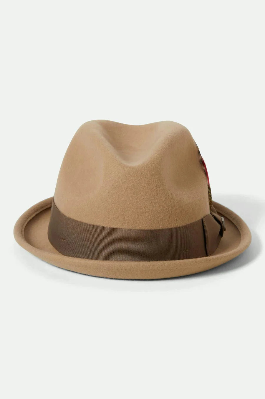 Brixton - Gain Fedora in Sand/Antique Brass